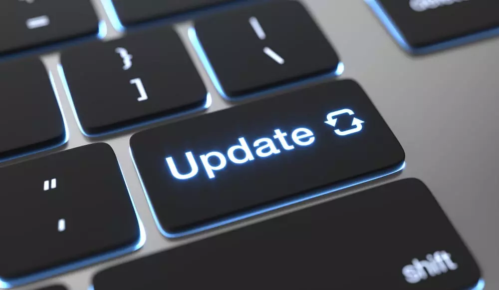 Website Maintenance Dubai 12 HGD Media GmbH images 2024 01 31 update text written keyboard button