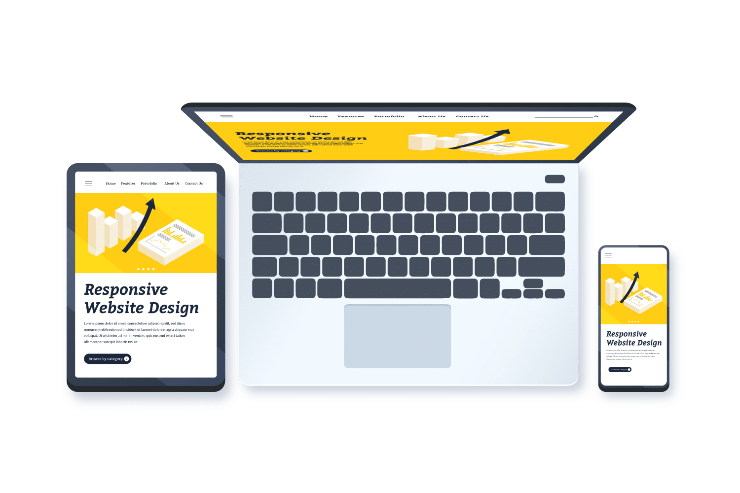 Responsive Webdesign 3 Webagentur HGD Media - Responsive Webdesign