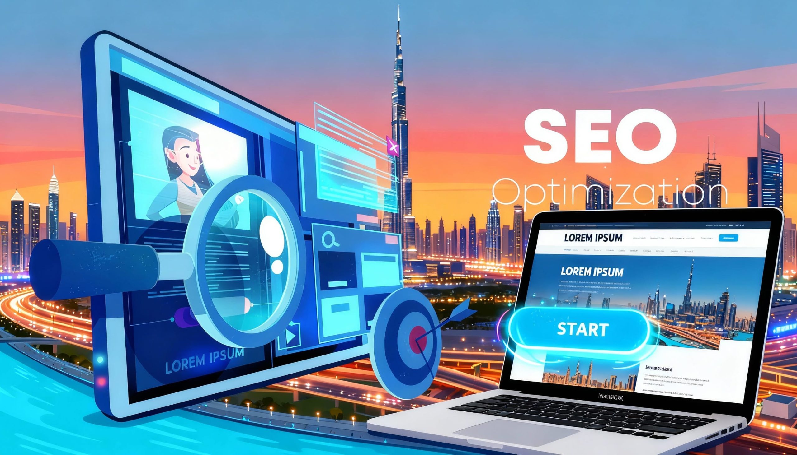 HGD Media GmbH freepik create an image that includes dubai and search eng 7136 scaled