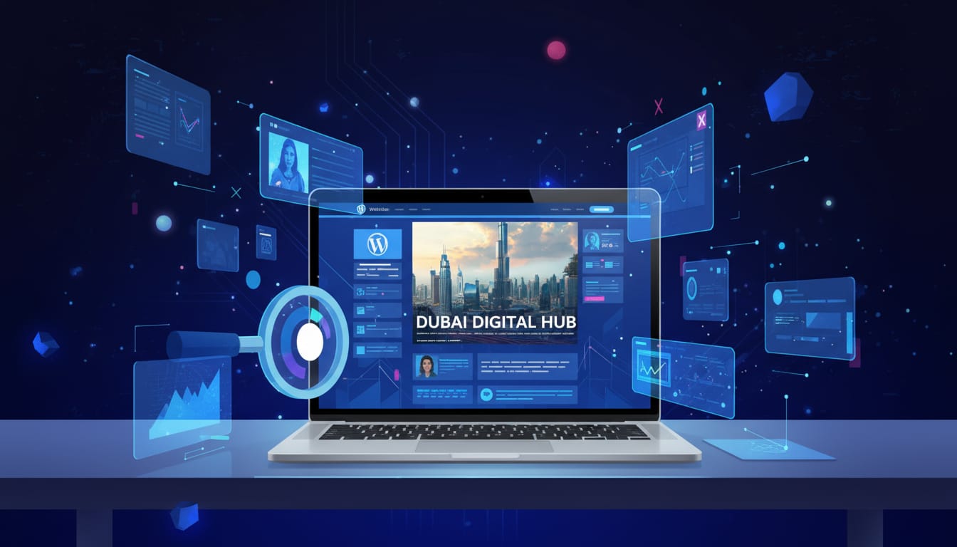 HGD Media GmbH freepik create an image that includes dubai and wordpress 7141